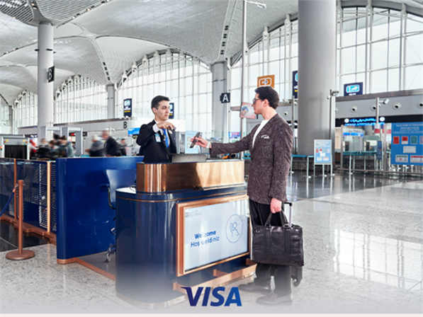 Visa logolu Shop&Fly Kartlarınız ile İstanbul Havalimanı'nda Ücretsiz Hızlı Geçiş Ayrıcalığı!