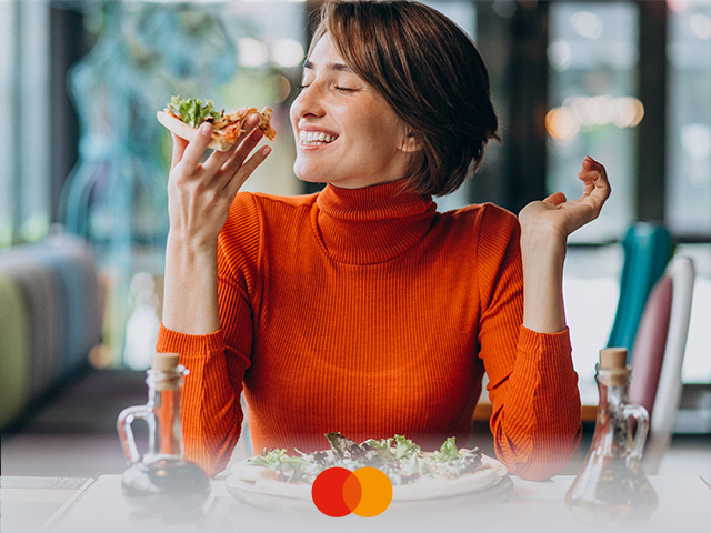 Silver Logolu Mastercard sahiplerine yurt dışı restoran ve kafeterya ödemelerinde % 15 indirim ayrıcalığı!