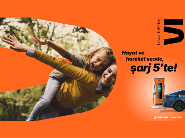 5- Borusan EnBW Şarj’da 300 TL ve üzeri şarj işlemlerine 6.000 mil!
