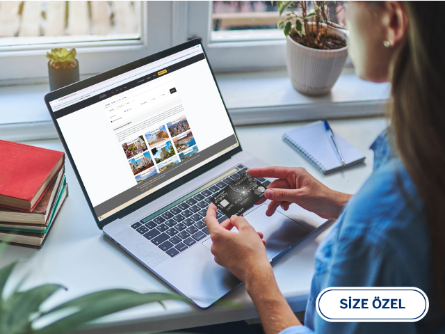 Online Rezervasyon ödemelerinize ekstra 150.000 mil ayrıcalığı!
