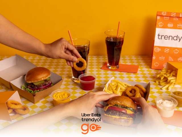 TrendyolGo by Uber Eats’ten 500 TL ve üzeri yemek siparişinize 200 TL indirim!