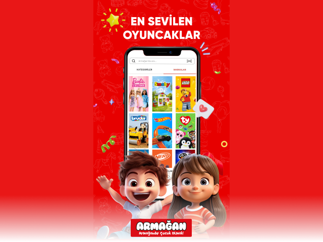 Armağan Oyuncak’ta 4 taksit!