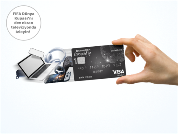 Shop&Fly Diamond ile 5.000 TL ve üzeri elektronik harcamanıza 100.000 mil ayrıcalığı. Son gün 30 Nisan!