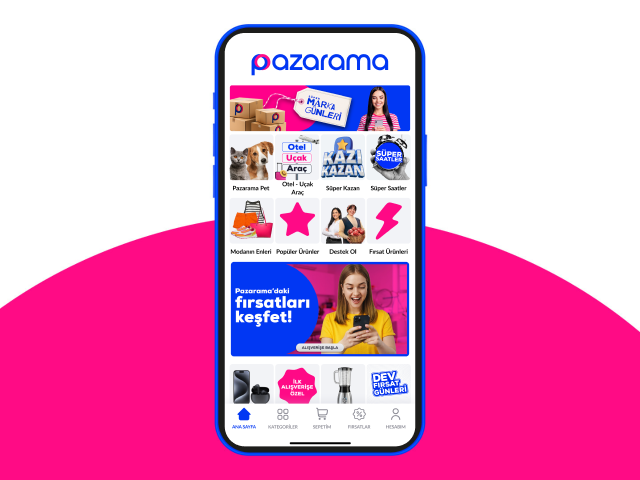 Pazarama’da 2.500 TL ve üzeri alışverişe 25.000 mil!