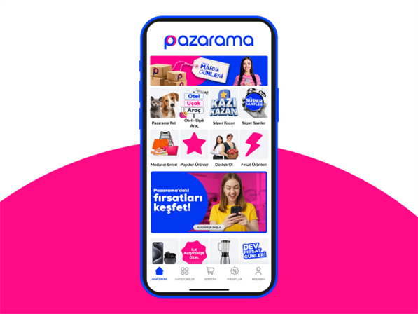 Pazarama’da 2.500 TL ve üzeri alışverişe 25.000 mil!