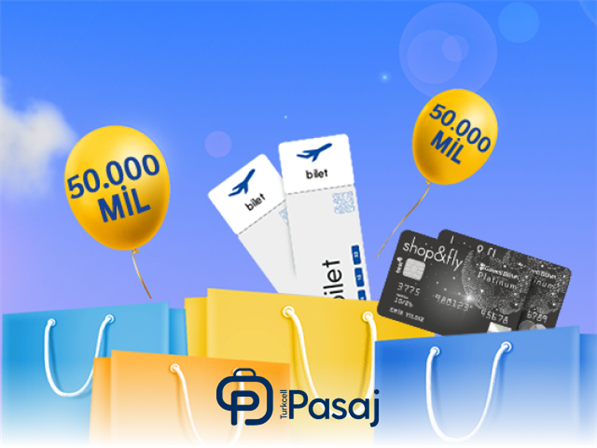 Turkcell Pasaj’da ekstra 100.000 mil ayrıcalığı!
