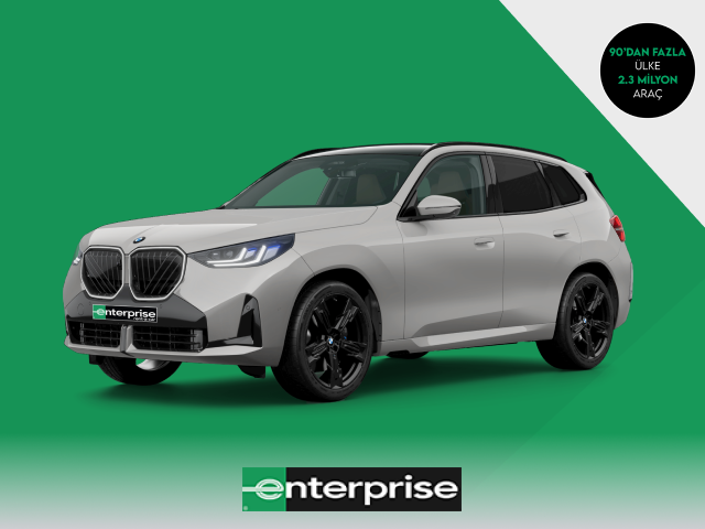 Enterprise‘da BMW X3 Benzinli/Otomatik 4490 TL kiralama ayrıcalığı!