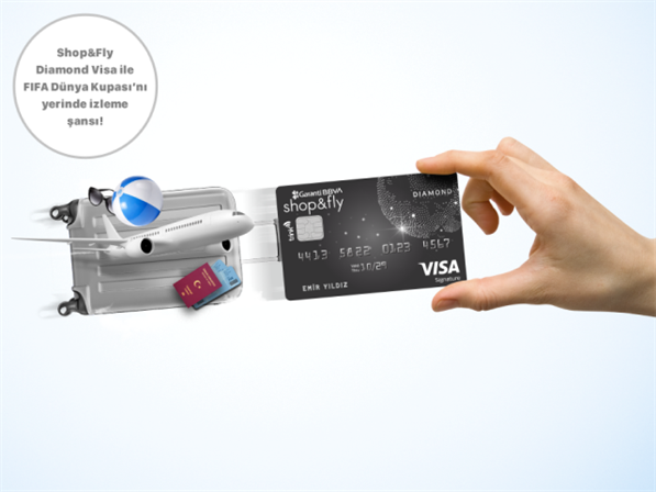 Shop&Fly Diamond Visa ile FIFA Dünya Kupası’nı yerinde izleme şansı!