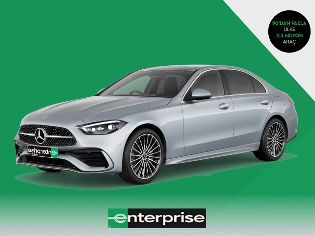 Enterprise‘da Mercedes C200 Benzinli/Otomatik 4490 TL kiralama ayrıcalığı!