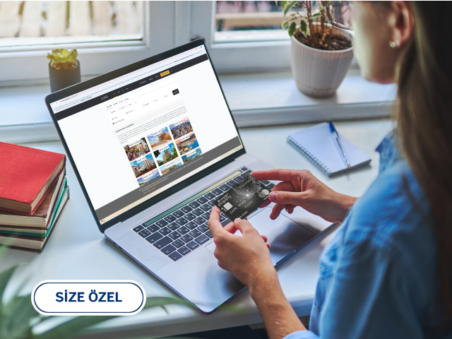 Online Rezervasyon ödemelerinize ekstra 150.000 mil ayrıcalığı!