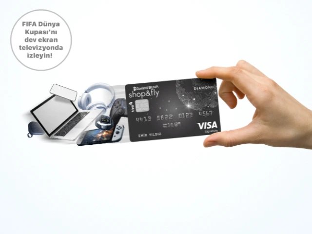 Shop&Fly Diamond ile 5.000 TL ve üzeri elektronik harcamanıza 100.000 mil ayrıcalığı. Son gün 31 Temmuz!