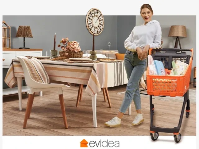 Evidea’da peşin fiyatına 6 aya varan taksit fırsatı!