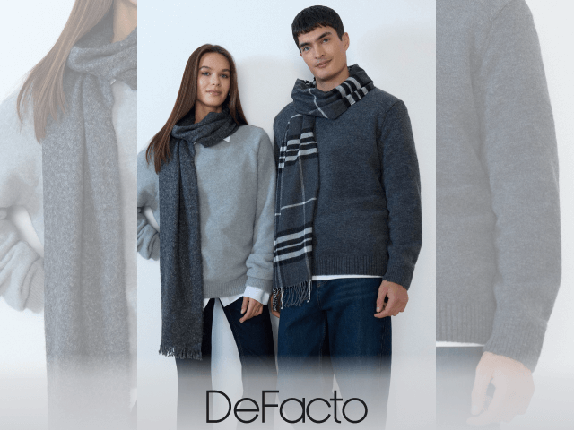 DeFacto’da peşin fiyatına 6 taksit!